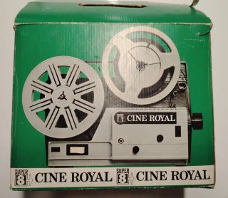 Proiettore Vintage Cine Royal Super 8 + filmini