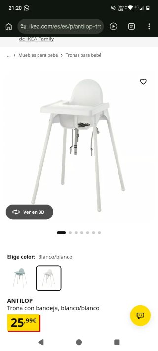 Trona Ikea Antilop