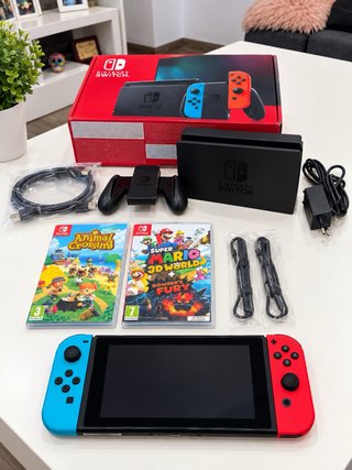 Nintendo Switch Azul y Rojo