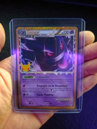 Carta Pokémon Gengar 30 Aniversario