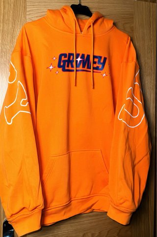 Sudadera Grimey GRMY Ubiquity Retro XL Naranja