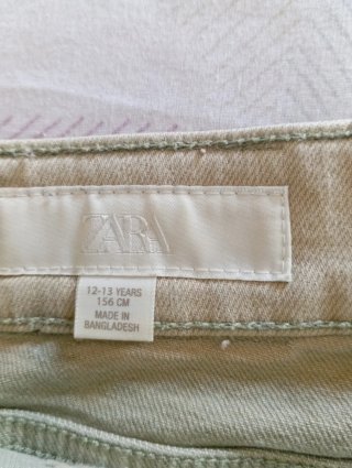Pantalón corto tejano verde