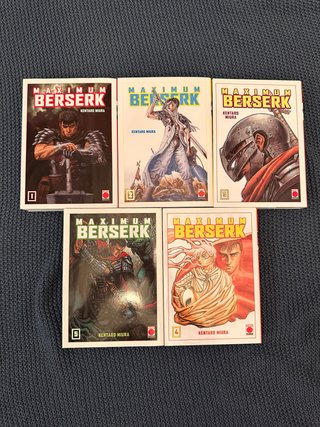 ️MAXIMUM BERSERK – TOMOS 1 AL 5 –