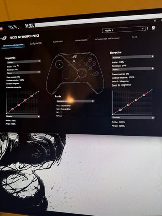 Mando Asus ROG Raikiri Pro Xbox PC
