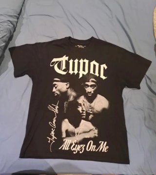 Camiseta Tupac All Eyez On Me