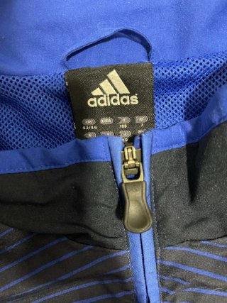 Chaqueta Adidas Negra y Azul