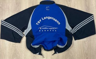 Chaqueta Adidas Negra y Azul