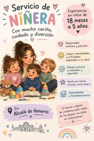 Me ofrezco como niñera