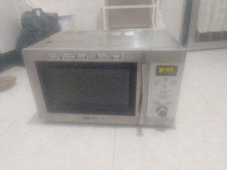 Microondas Firstline Plateado