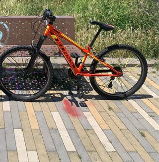 Bicicletta Kross Arancione