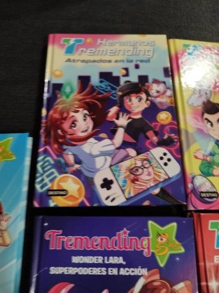 Lote libros hermanos tremending