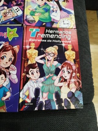 Lote libros hermanos tremending