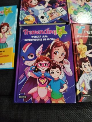 Lote libros hermanos tremending