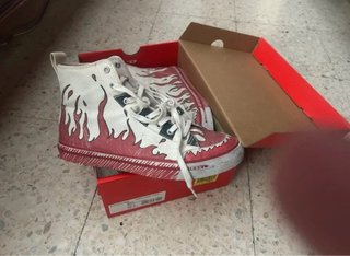 Zapatillas Diesel Edición Limitada Llamas