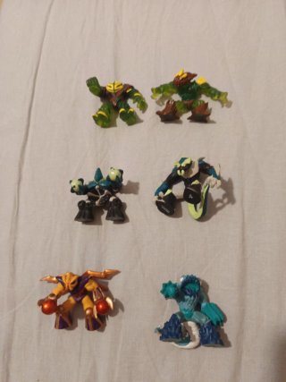 Set di 6 Personaggi Gormiti Final Evolution