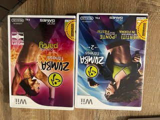 2 Juegos Wii Zumba Fitness 5€ cada uno