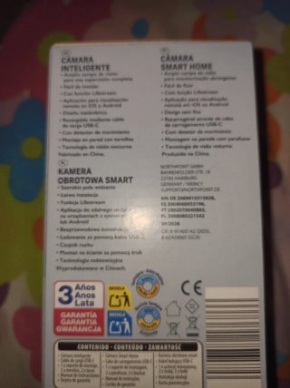 Cámara Inteligente Ambiano con Detector