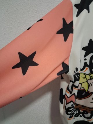 Cazadora Bomber Estampada