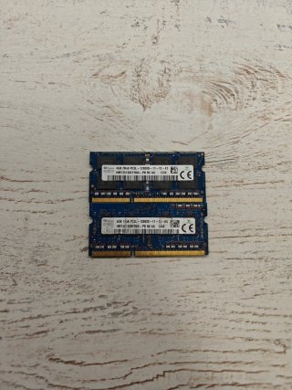 RAM portátil DDR3L 8GB (2x4GB) 1600