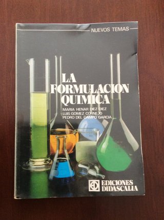 LOTE DE DOS LIBROS DE FORMULACION QUIMICA