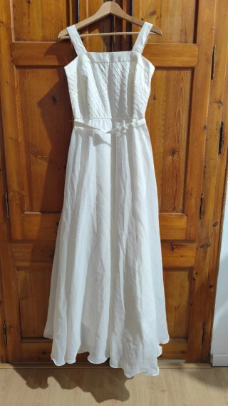Vestido Novia Vintage Blanco