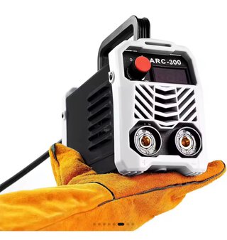 Soldadora Eléctrica MMA-300 A + casco de soldador