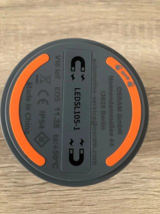 Baliza emergencia V16 conectada OSRAM LED
