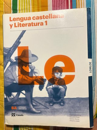 Lengua castellana y literatura 1, Le Bachillerato