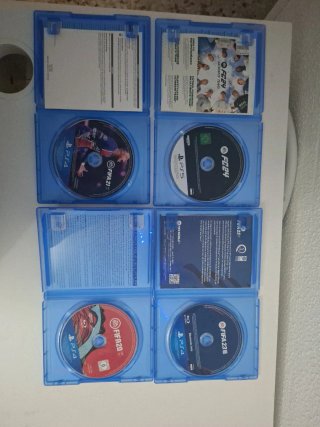 Lote 4 Videojuegos de Fútbol (PS4 y PS5)
