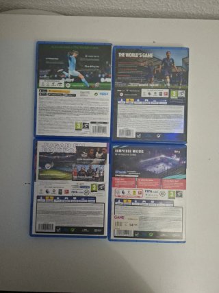 Lote 4 Videojuegos de Fútbol (PS4 y PS5)