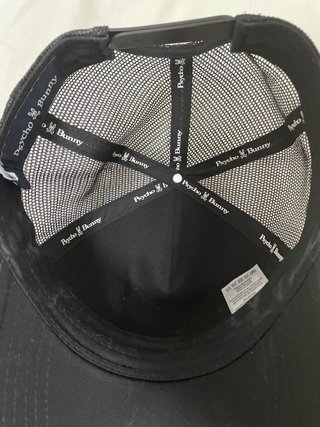 Gorra Psycho Bunny Negra Formula 1