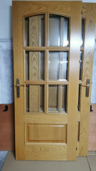 Puertas interior de madera maciza-muy buen estado