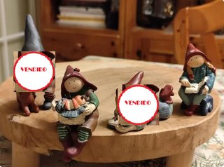 Set 4 - Coppia di Gnomi