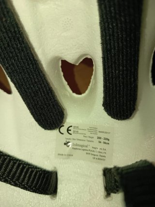 Casco bici patín patines niña rosa flores