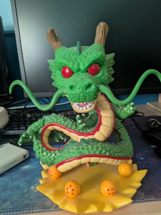 Statuina Shenron Dragon Ball Z con Sfere del Drago