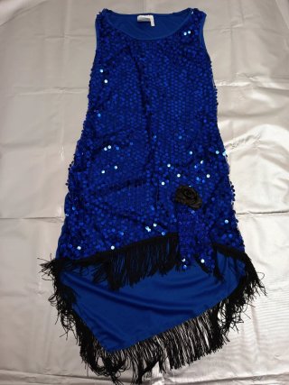 Vestido Charleston Años 20 Talla S