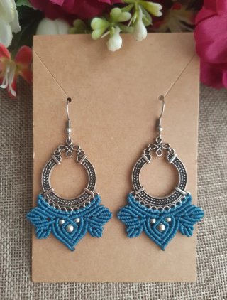 Pendientes estilo Boho Artesanales