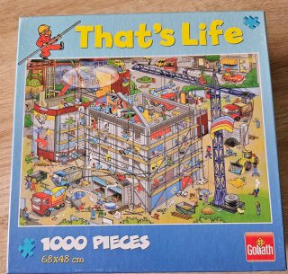 5 Puzzles That's Life de Goliath