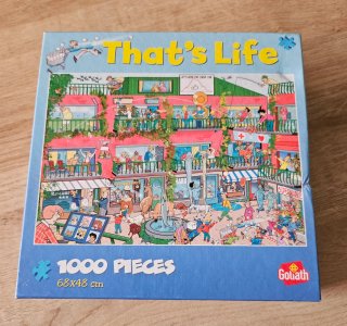 5 Puzzles That's Life de Goliath
