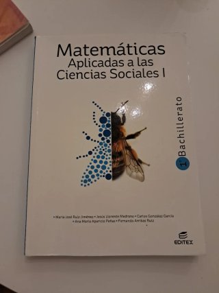 Matemáticas aplicadas a las Ciencias Sociales I...