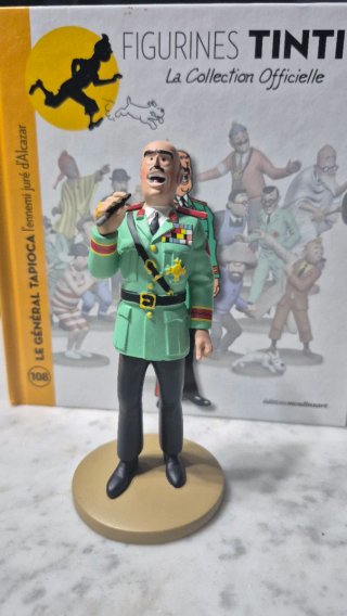 Figura Tintín General Tapioca