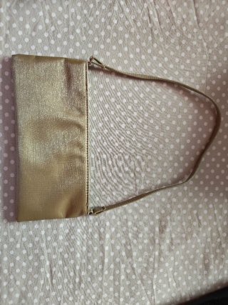 Cartera de Fiesta Dorada