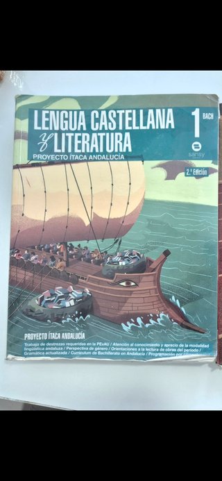 Lengua castellana y literatura, 1 BACH.