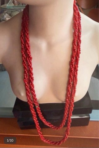 Collar Coral Real (Santería regla de Ocha)