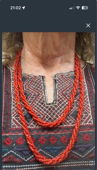 Collar Coral Real (Santería regla de Ocha)