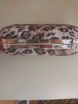 Bolso de fiesta estampado leopardo