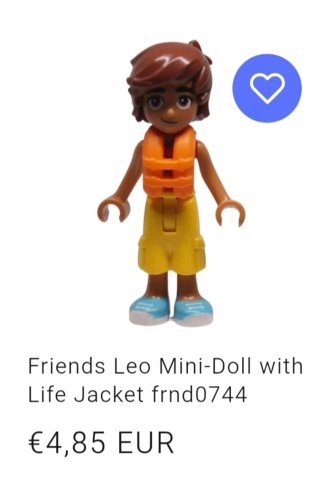 LEGO Friends Bicicleta con carro
