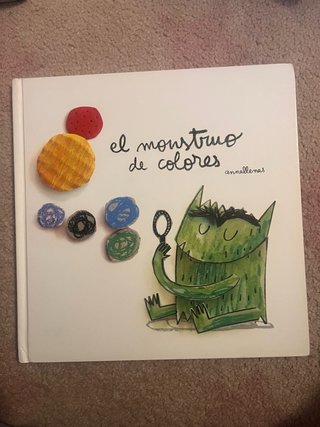Libro infantil. El mostruo de colores