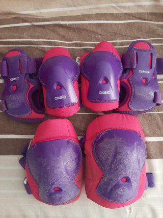 Set de Protecciones Oxelo (Rodilleras y Coderas)XS