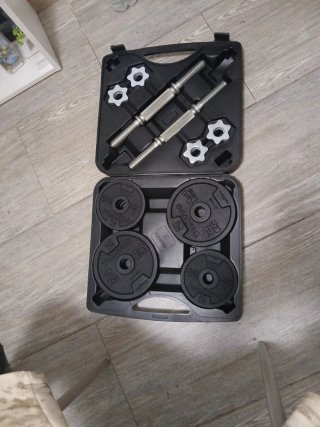 Juego Mancuernas DOMYOS 4.4 Lbs